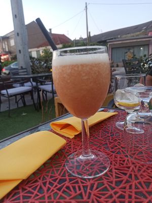 Guava juice at Lanchonete A Casa in Barreiro