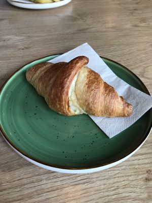 Vegan croissant  at Café June in Hamburg