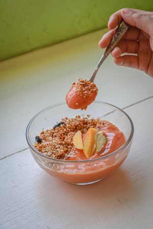 The tropical option at Les Amis in Playa Del Carmen