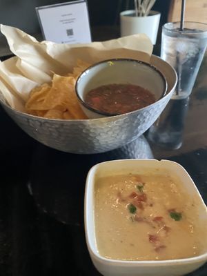 Quest and salsa at Casa Del Vegano in Dallas