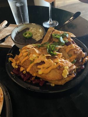Chimichanga  at Casa Del Vegano in Dallas