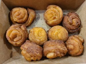 Churro Beignets at Casa Del Vegano in Dallas