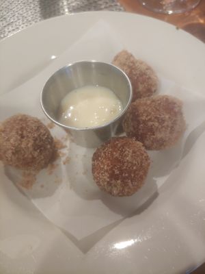 Nice dessert at Casa Del Vegano in Dallas