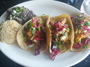 Favorite tacos at Casa Del Vegano in Dallas