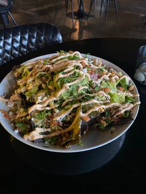 Nachos at Casa Del Vegano in Dallas