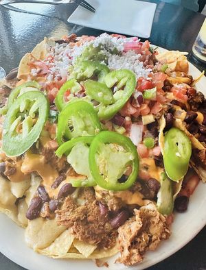 Nachos  at Casa Del Vegano in Dallas