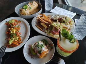 Generous portions  at Casa Del Vegano in Dallas