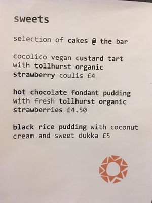 Sweets at Global Cafe Kitchen in Reading