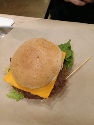 Shrooms burger at Burger Burger in Bloomington