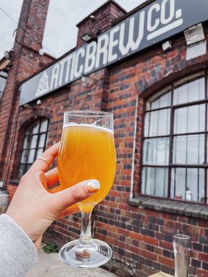 Wheat beer  at Attic Brew Co in Birmingham