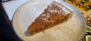 Treacle tart at Olive Grove Bistro in Worksop