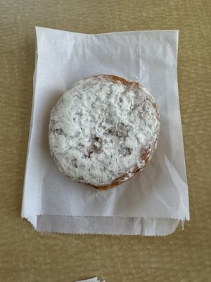 lemon filled donut   at Jenny's Donuts in Redlands