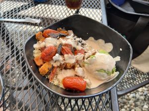 Veggie hash bowl  at Brewbakers Cafe in Keene