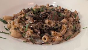 Hey Jude pasta at Rock da Casbah in Saugerties