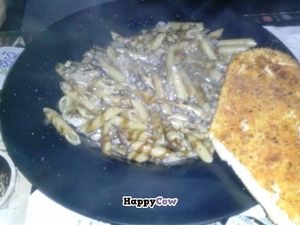 Hey Jude pasta at Rock da Casbah in Saugerties