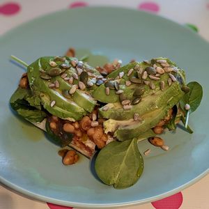 Vegan Avocado on Turkish Toast at The Wayzgoose Diner in Leura