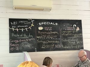   at The Wayzgoose Diner in Leura