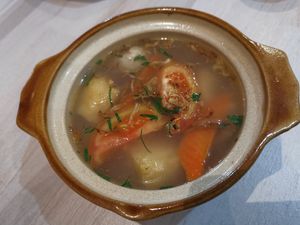 Soup Kampung Vegan at Cis Culinary Vegan in Denpasar