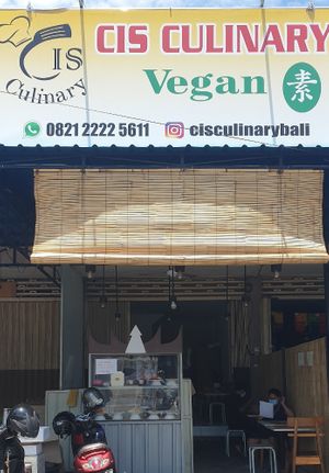 storefront at Cis Culinary Vegan in Denpasar