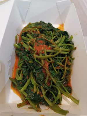 Kangkung Terasi Vegan at Cis Culinary Vegan in Denpasar