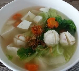 Soup Bakso Tahu Vegan at Cis Culinary Vegan in Denpasar
