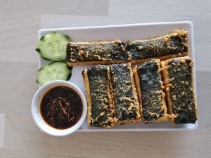 Tempe Lapis Nori Vegan at Cis Culinary Vegan in Denpasar