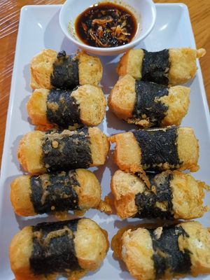 Tahu Gulung Nori Vegan at Cis Culinary Vegan in Denpasar