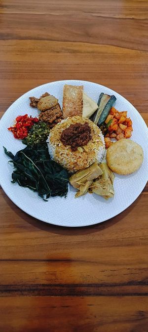 NASI PADANG CAMPUR VEGAN at Cis Culinary Vegan in Denpasar