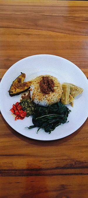NASI PADANG IKAN PANGGANG VEGAN at Cis Culinary Vegan in Denpasar