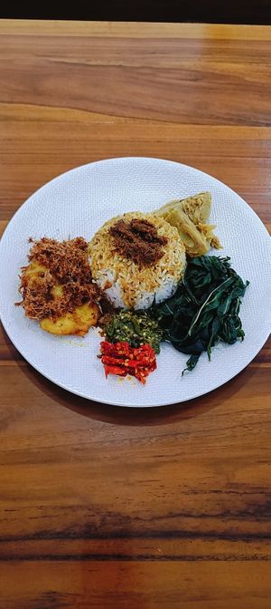 NASI PADANG AYAM KALASAN VEGAN at Cis Culinary Vegan in Denpasar