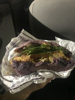 Forgot to take a nice pic. Was too hungry.   at Flower Burger in Los Angeles
