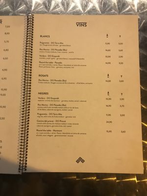 Menu 3 at El Dinàmic de BCN in Barcelona