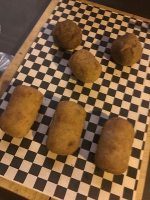 Croquetes at El Dinàmic de BCN in Barcelona