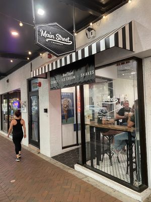   at Main Street Creamery in Sarasota