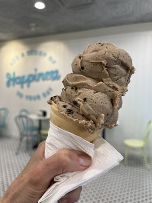 A small! Peanut butter Oreo    at Main Street Creamery in Sarasota
