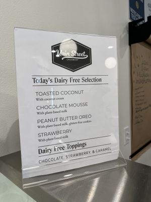   at Main Street Creamery in Sarasota