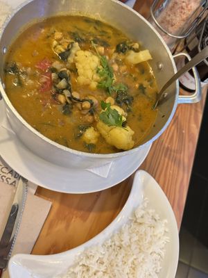 Chickpea Veggie Curry  at Caffe 5 in Pico