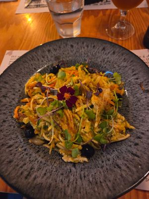 Vegetables À Brás at Caffe 5 in Pico