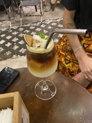 Lemon coffee   at Pokeman in Da Nang