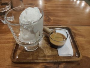 Vegan Affogato at Pokeman in Da Nang