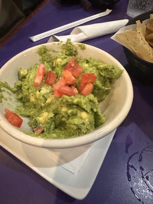 Made vegan guacamole   at Salty Iguana in Olathe