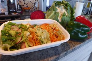 salad at Red in Heidelberg