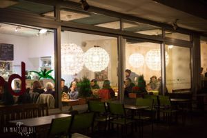 from the outside at Red in Heidelberg