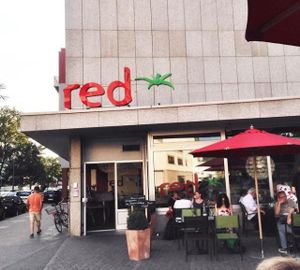 Outside at Red in Heidelberg