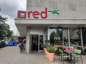 Outside at Red in Heidelberg