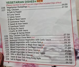  at Chinese Village Restaurant in Callander