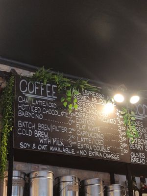 Soy and oat milk available at no extra cost at Bricks & Mortar in Berlin