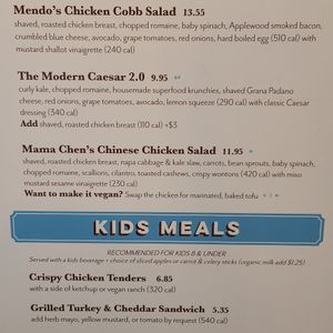 Veganize the Chinese salad at Mendocino Farms in Addison