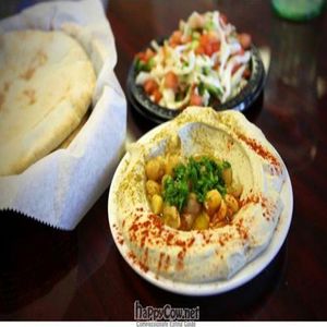 rich creamy hummus! at Hummus King in North Hollywood