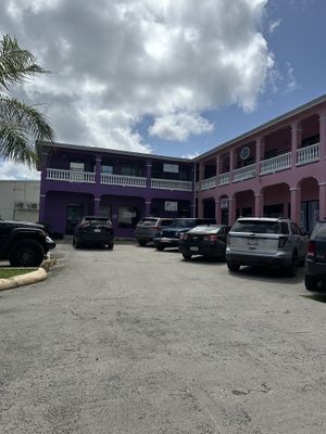 Once you park it’s in the corner of the purple building    at Ride into Fitness Studio in St Croix